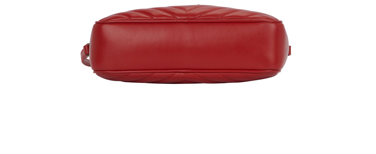 Lou Tassel Camera Bag, &pound;720, Handbags, Red, Leather, Top view